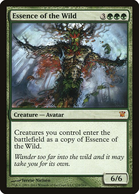 Essence of the Wild - Innistrad Mythic Card