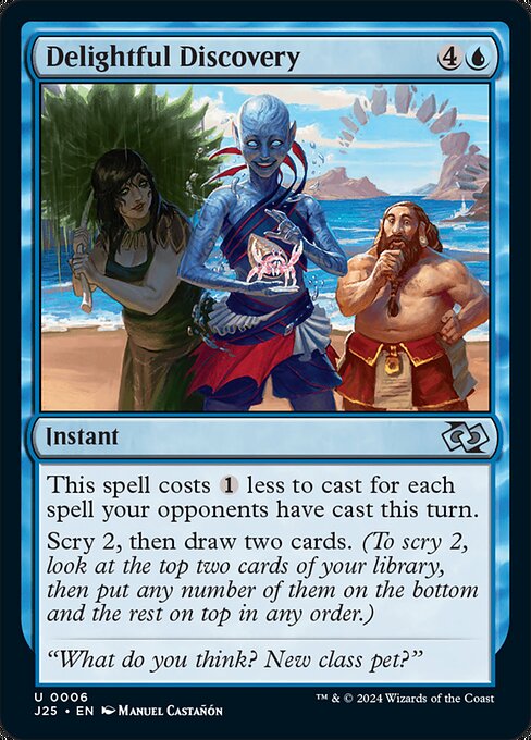 Delightful Discovery - Foundations Jumpstart Uncommon Card