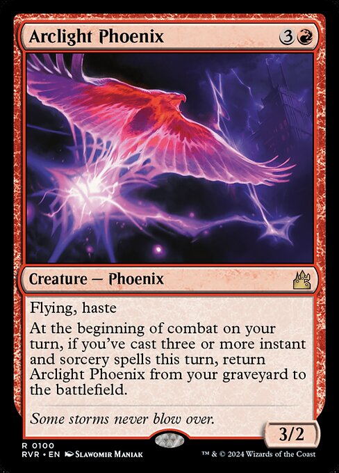 Arclight Phoenix - Ravnica Remastered Rare Card
