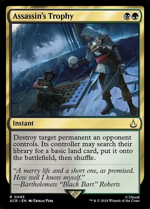 Assassin's Trophy - Assassin's Creed Rare Card