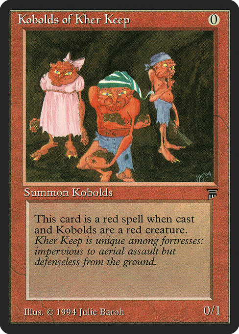 Kobolds of Kher Keep - Legends Common Card