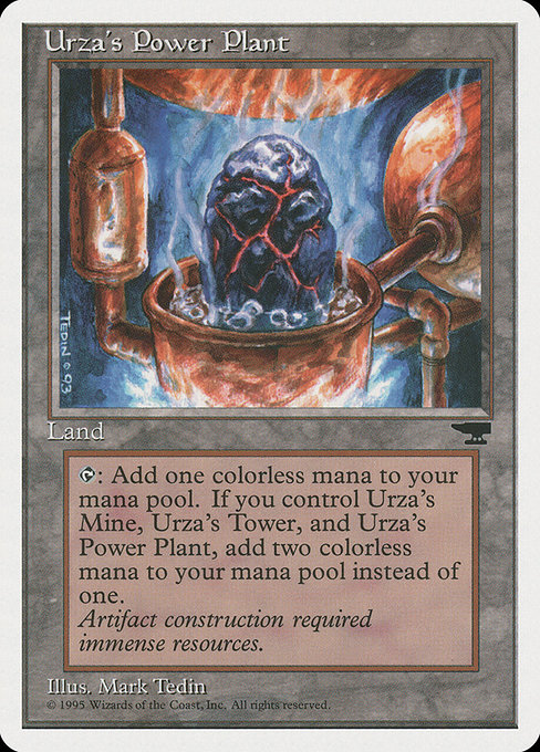 Urza's Power Plant - Chronicles Uncommon Card