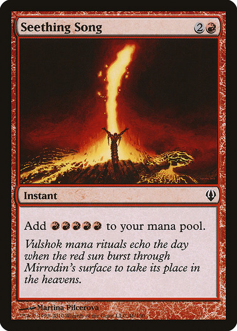 Seething Song - Archenemy Common Card