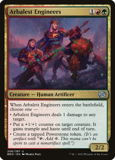 Arbalest Engineers - The Brothers' War Uncommon Card