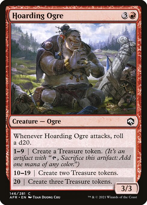 Hoarding Ogre - Adventures in the Forgotten Realms Common Card