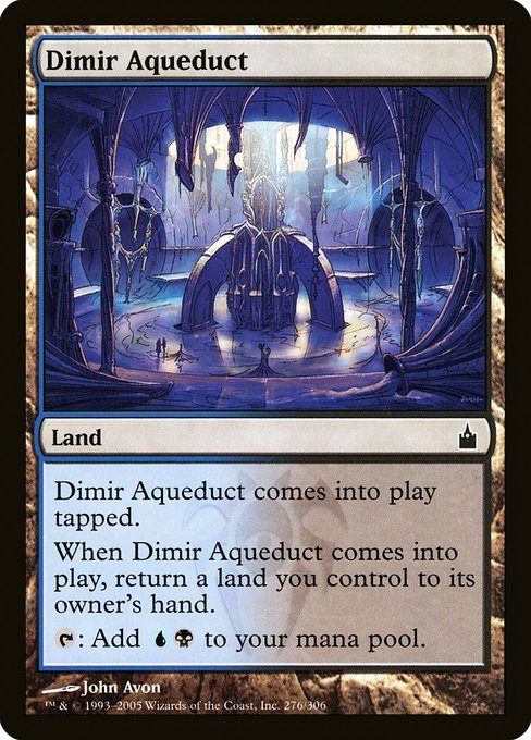 Dimir Aqueduct - Ravnica: City of Guilds Common Card