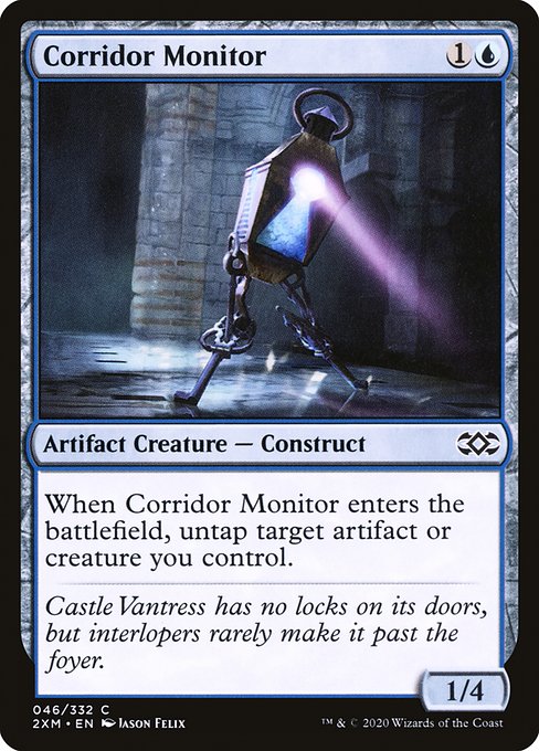 Corridor Monitor - Double Masters Common Card