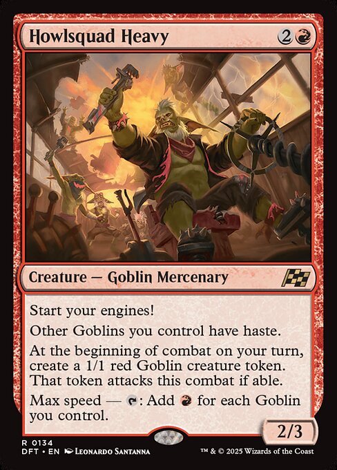 Howlsquad Heavy - Aetherdrift Rare Card