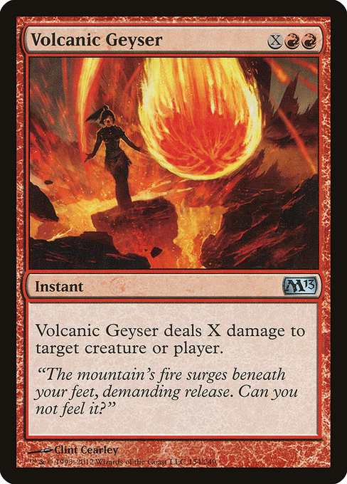 Volcanic Geyser - Magic 2013 Uncommon Card