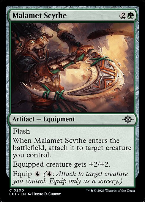 Malamet Scythe - The Lost Caverns of Ixalan Common Card