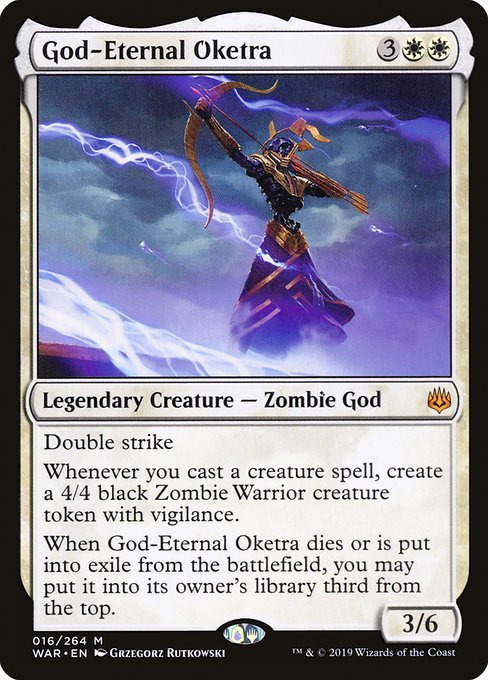 God-Eternal Oketra - War of the Spark Mythic Card