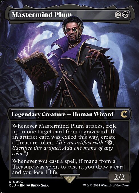 Mastermind Plum - Ravnica: Clue Edition Rare Card