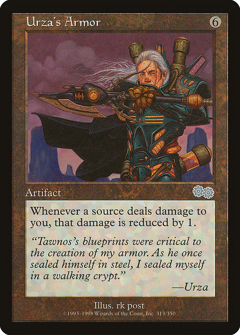 Urza's Armor - Urza's Saga Uncommon Card