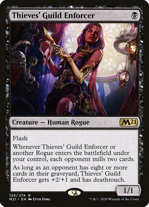 Thieves' Guild Enforcer - Core Set 2021 Rare Card