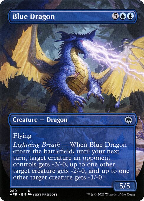 Blue Dragon - Adventures in the Forgotten Realms Uncommon Card