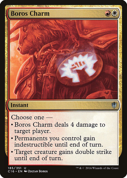 Boros Charm - Commander 2016 Uncommon Card