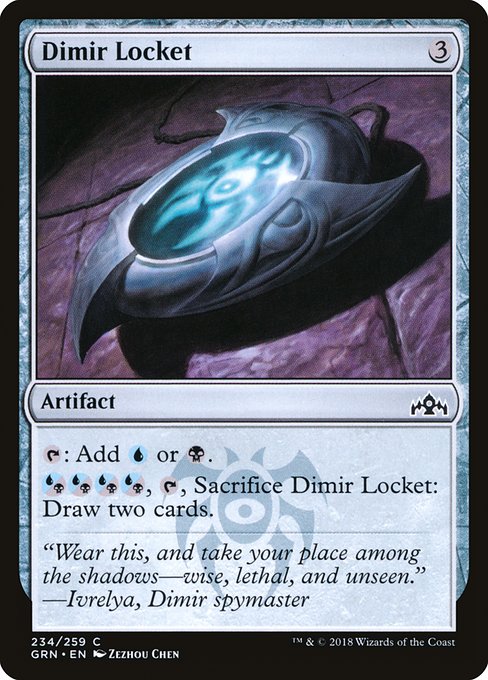 Dimir Locket - Guilds of Ravnica Common Card