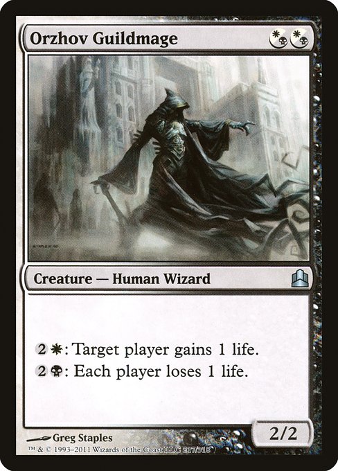 Orzhov Guildmage - Commander 2011 Uncommon Card