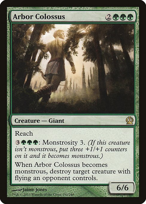 Arbor Colossus - Theros Rare Card