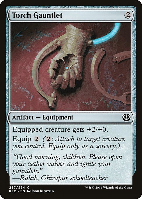 Torch Gauntlet - Kaladesh Common Card