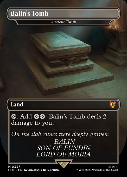 Ancient Tomb - Tales of Middle-earth Commander Mythic Card