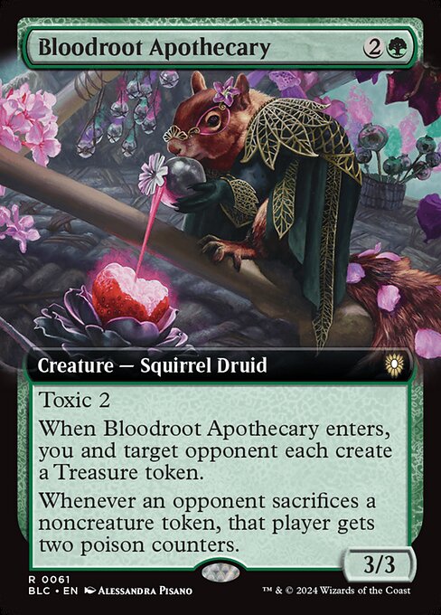 Bloodroot Apothecary - Bloomburrow Commander Rare Card