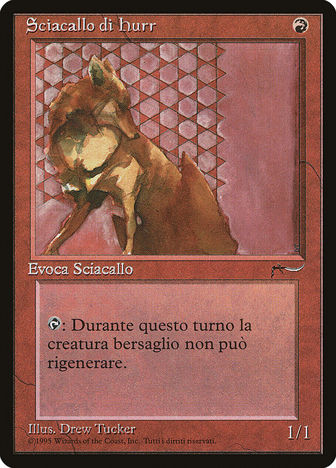 Hurr Jackal - Rinascimento Common Card