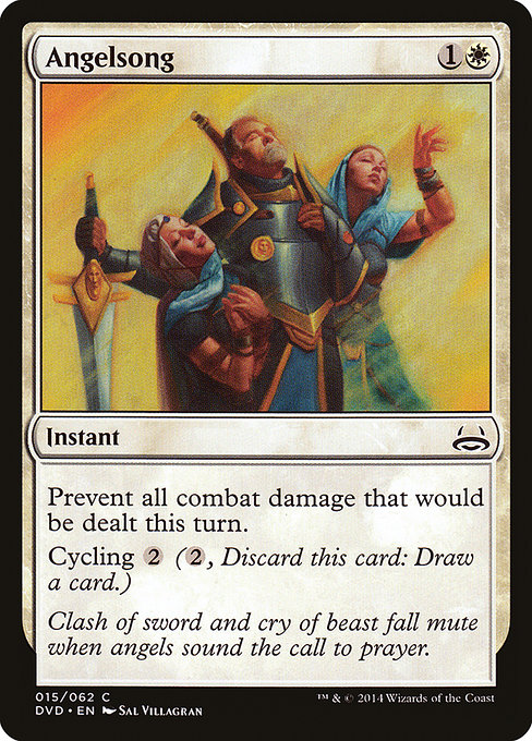 Angelsong - Duel Decks Anthology: Divine vs. Demonic Common Card