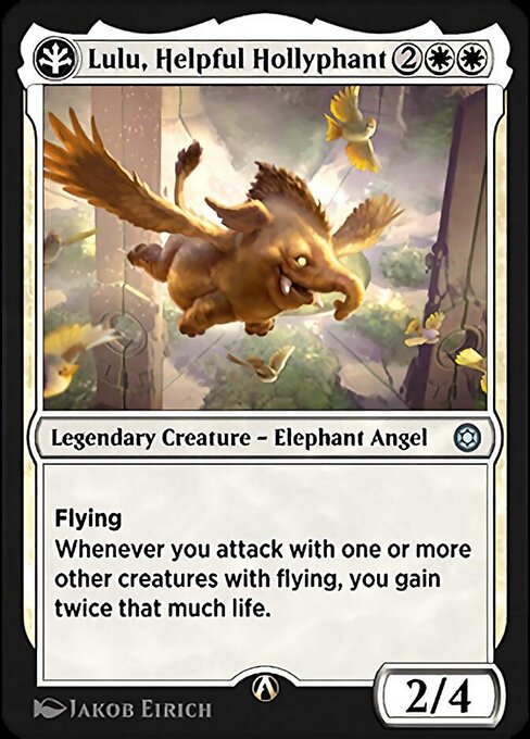 Lulu, Helpful Hollyphant - Alchemy Horizons: Baldur's Gate Uncommon Card