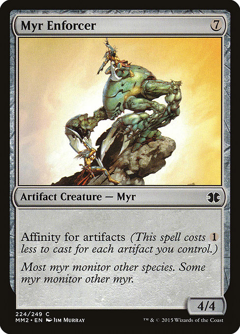 Myr Enforcer - Modern Masters 2015 Common Card