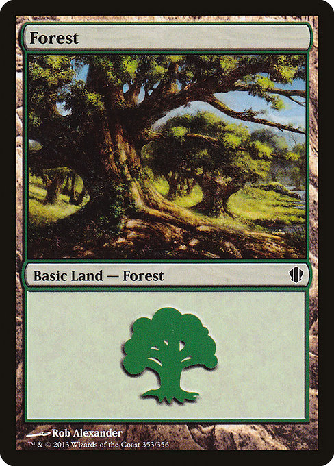 Forest - Commander 2013 Common Card