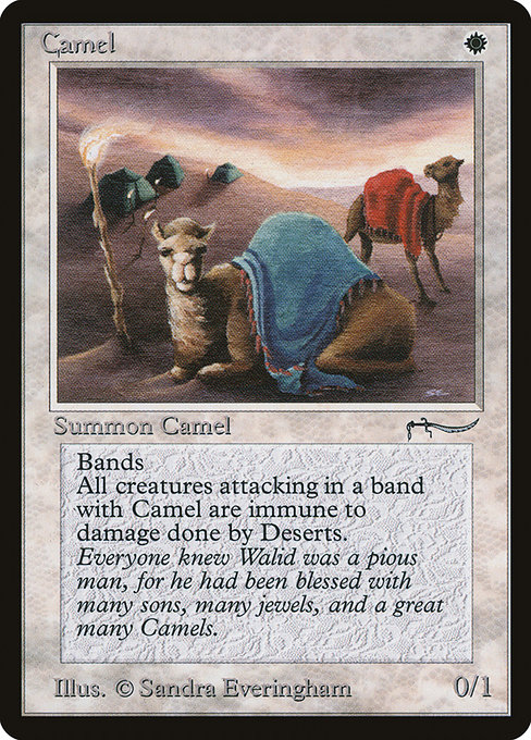 Camel - Arabian Nights Common Card