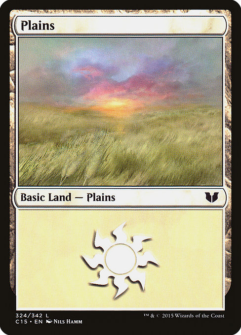 Plains - Commander 2015 Common Card