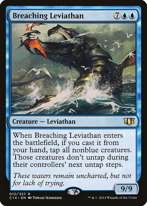 Breaching Leviathan - Commander 2014 Rare Card