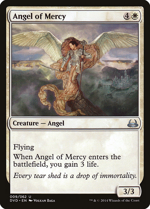 Angel of Mercy - Duel Decks Anthology: Divine vs. Demonic Uncommon Card