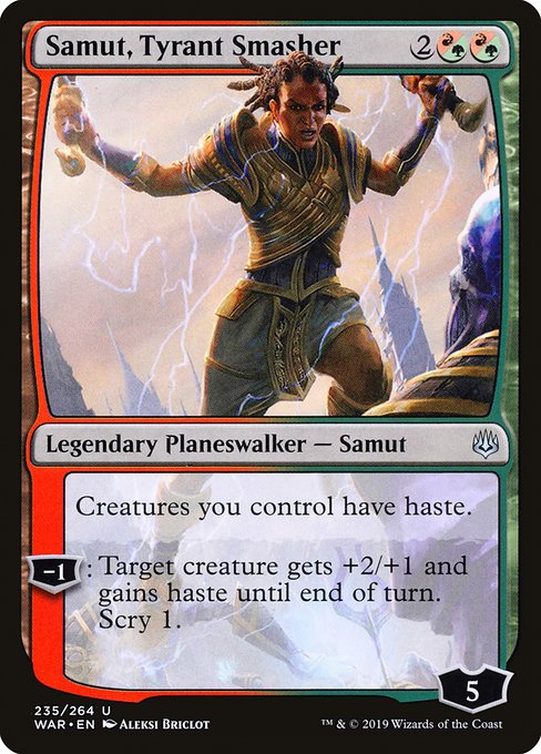 Samut, Tyrant Smasher - War of the Spark Uncommon Card