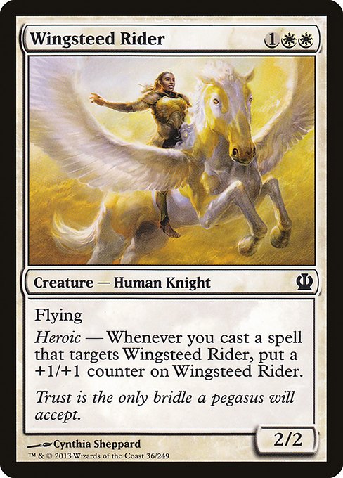 Wingsteed Rider - Theros Common Card