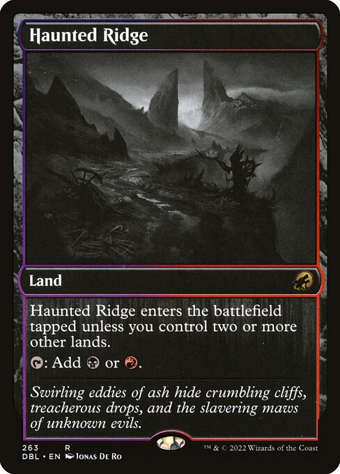 Haunted Ridge - Innistrad: Double Feature Rare Card