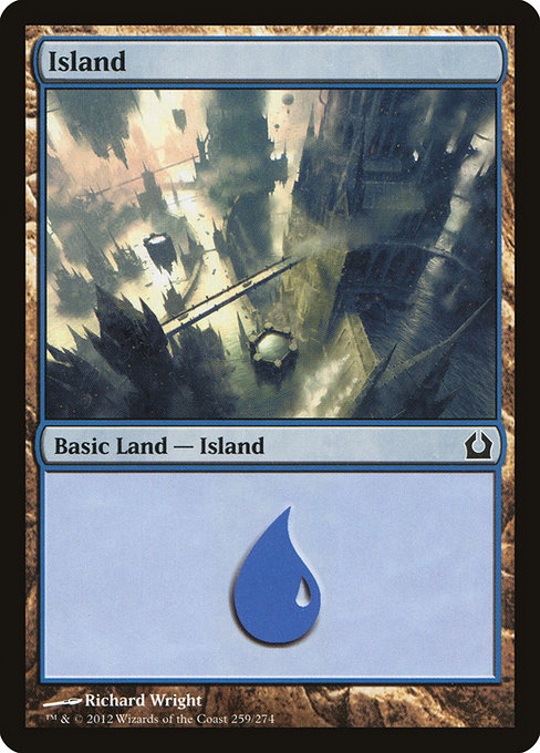 Island - Return to Ravnica Common Card