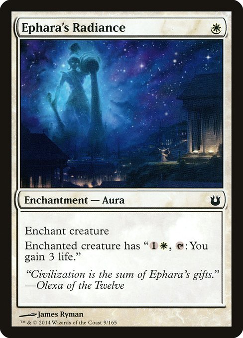 Ephara's Radiance - Born of the Gods Common Card