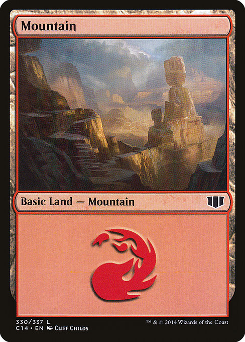 Mountain - Commander 2014 Common Card