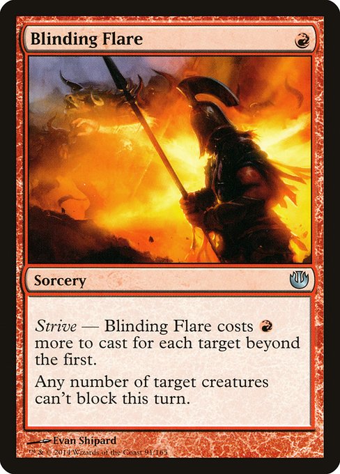 Blinding Flare - Journey into Nyx Uncommon Card