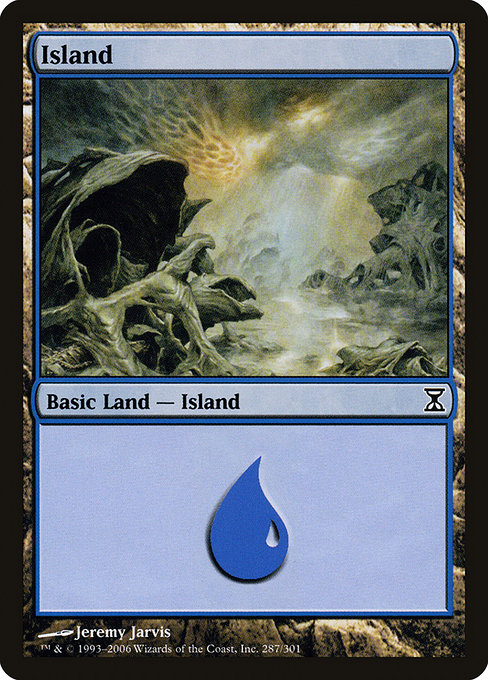 Island - Time Spiral Common Card