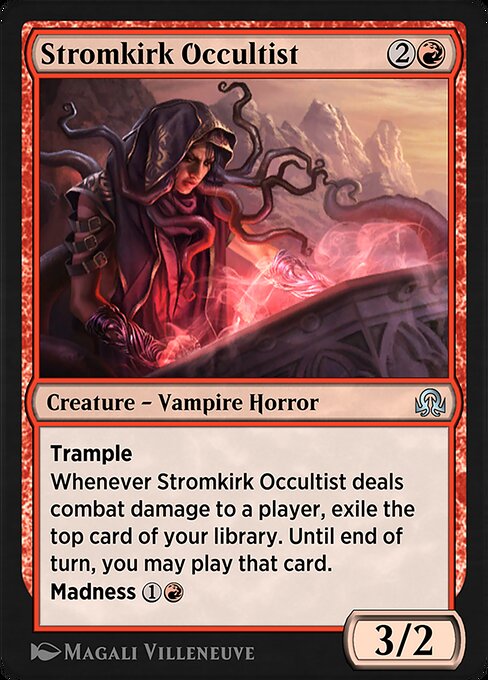 Stromkirk Occultist - Shadows over Innistrad Remastered Uncommon Card