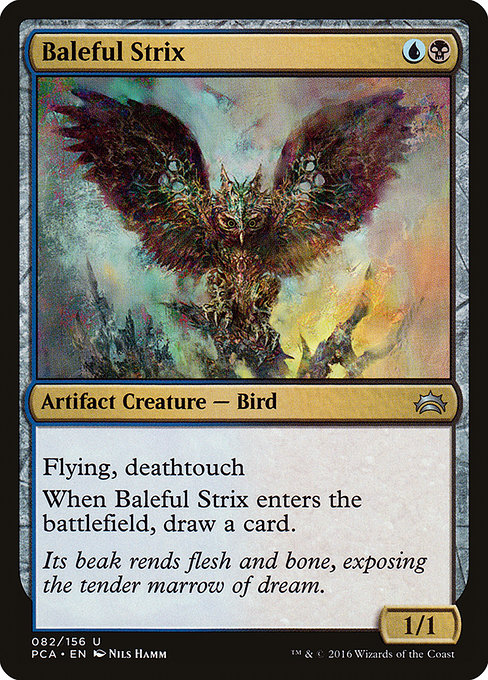 Baleful Strix - Planechase Anthology Uncommon Card