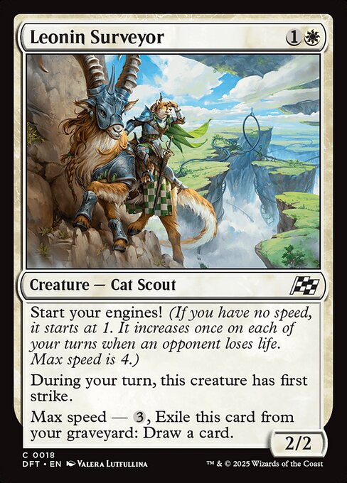 Leonin Surveyor - Aetherdrift Common Card