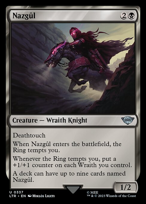 Nazgûl - The Lord of the Rings: Tales of Middle-earth Uncommon Card
