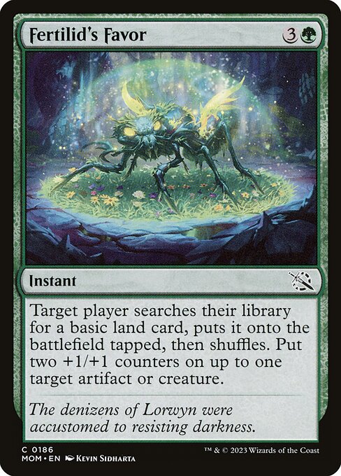 Fertilid's Favor - March of the Machine Common Card