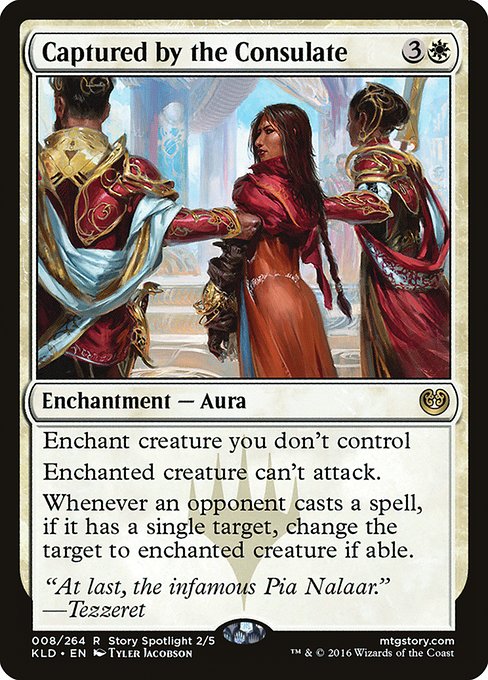 Captured by the Consulate - Kaladesh Rare Card