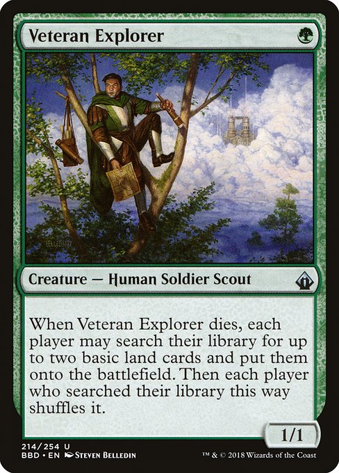 Veteran Explorer - Battlebond Uncommon Card
